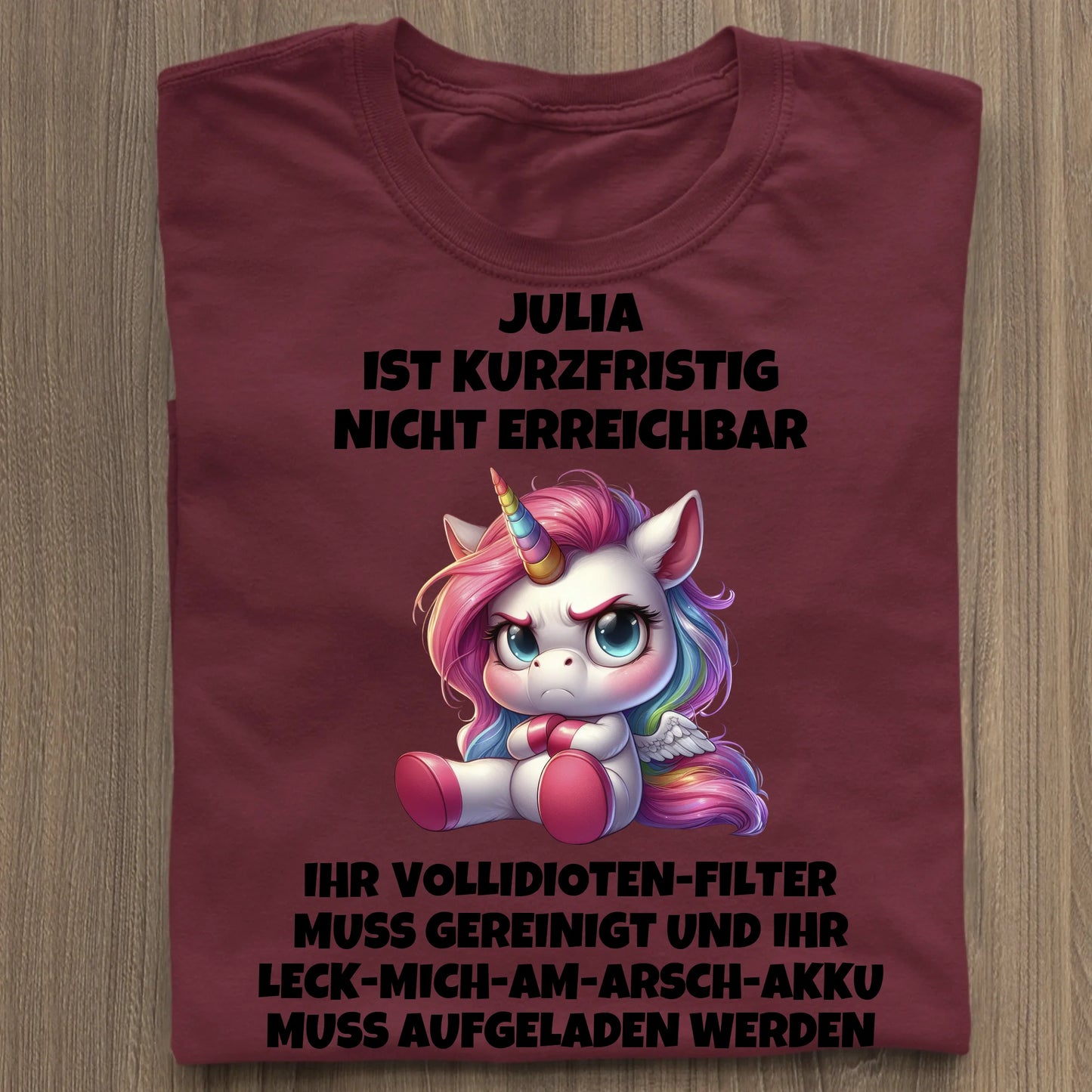 Nicht erreichbar - Organic Women's Shirt (personalisierbar) Serena T-Shirt ST ST Burgundy