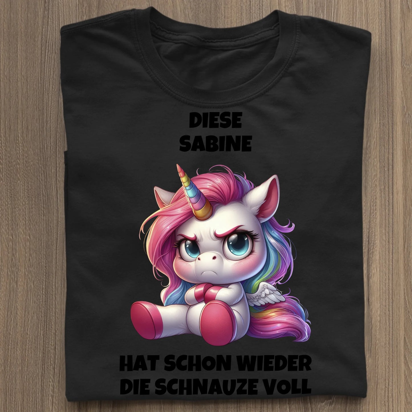 Schnauze voll - Organic Women's Shirt (personalisierbar) Serena T-Shirt ST ST Black