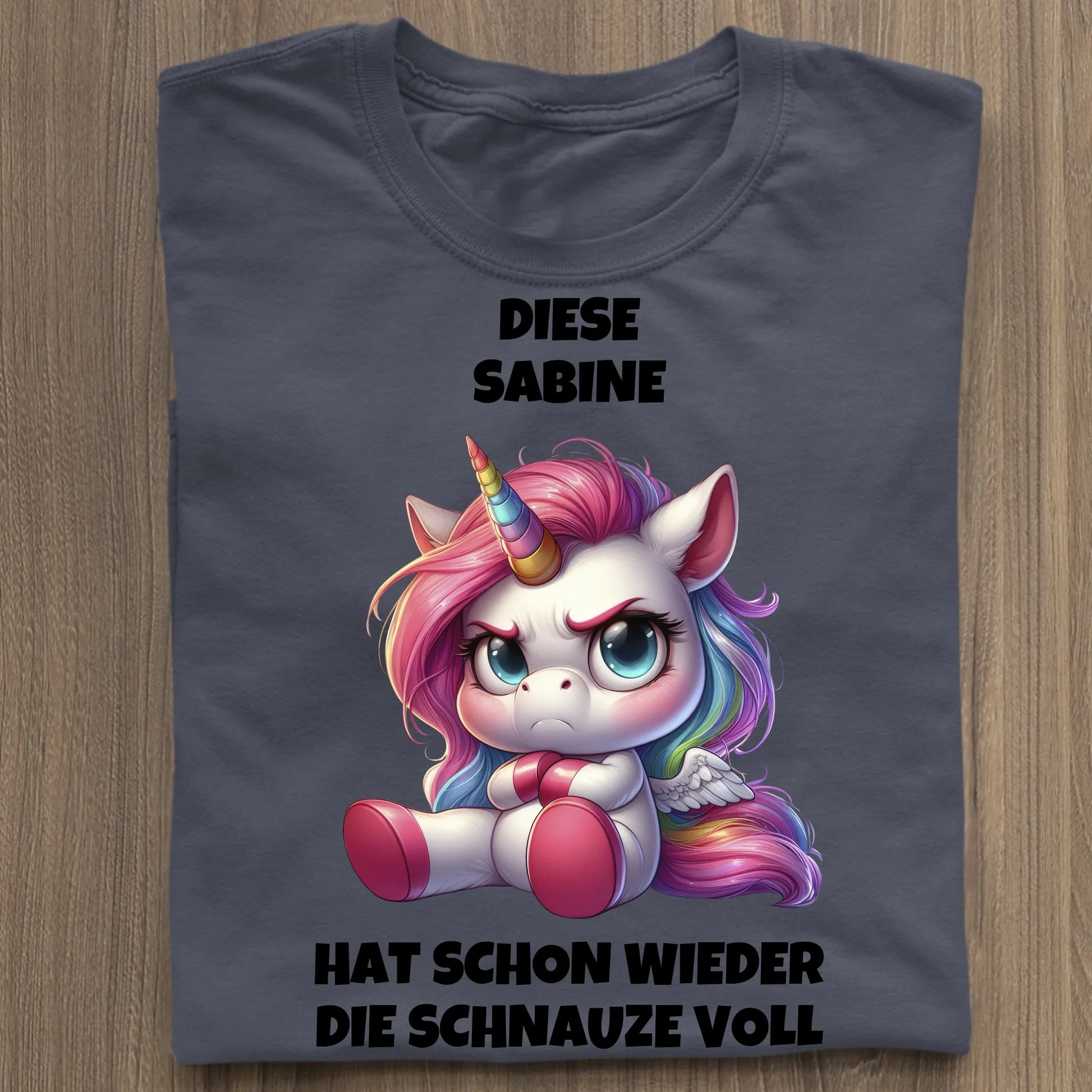 Schnauze voll - Organic Women's Shirt (personalisierbar) Serena T-Shirt ST ST French-Navy