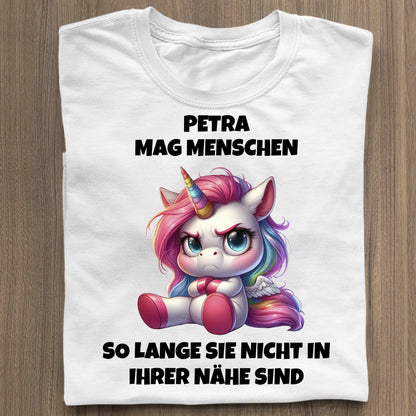 Ich mag Menschen - Organic Women's Shirt (personalisierbar) Serena T-Shirt ST ST White