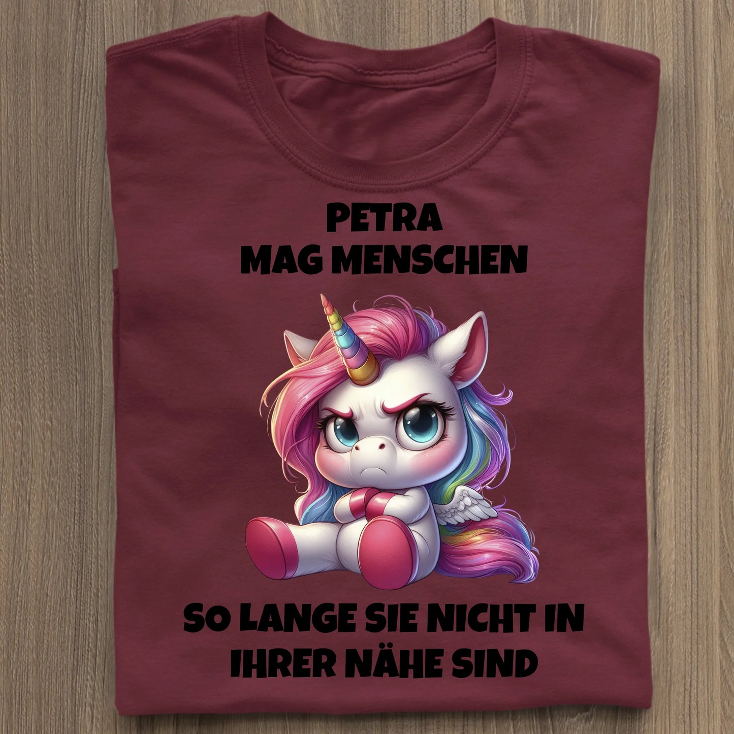 Ich mag Menschen - Organic Women's Shirt (personalisierbar) Serena T-Shirt ST ST Burgundy