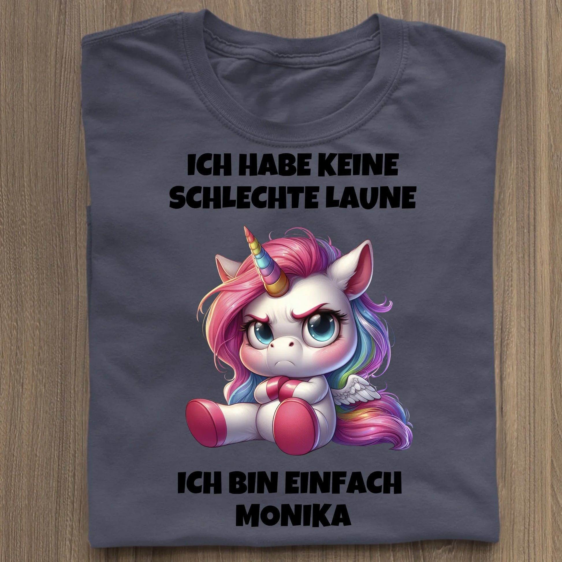 Keine schlechte Laune - Organic Women's Shirt (personalisierbar) Serena T-Shirt ST ST French-Navy