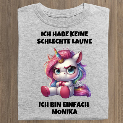 Keine schlechte Laune - Organic Women's Shirt (personalisierbar) Serena T-Shirt ST ST Heather-Grey