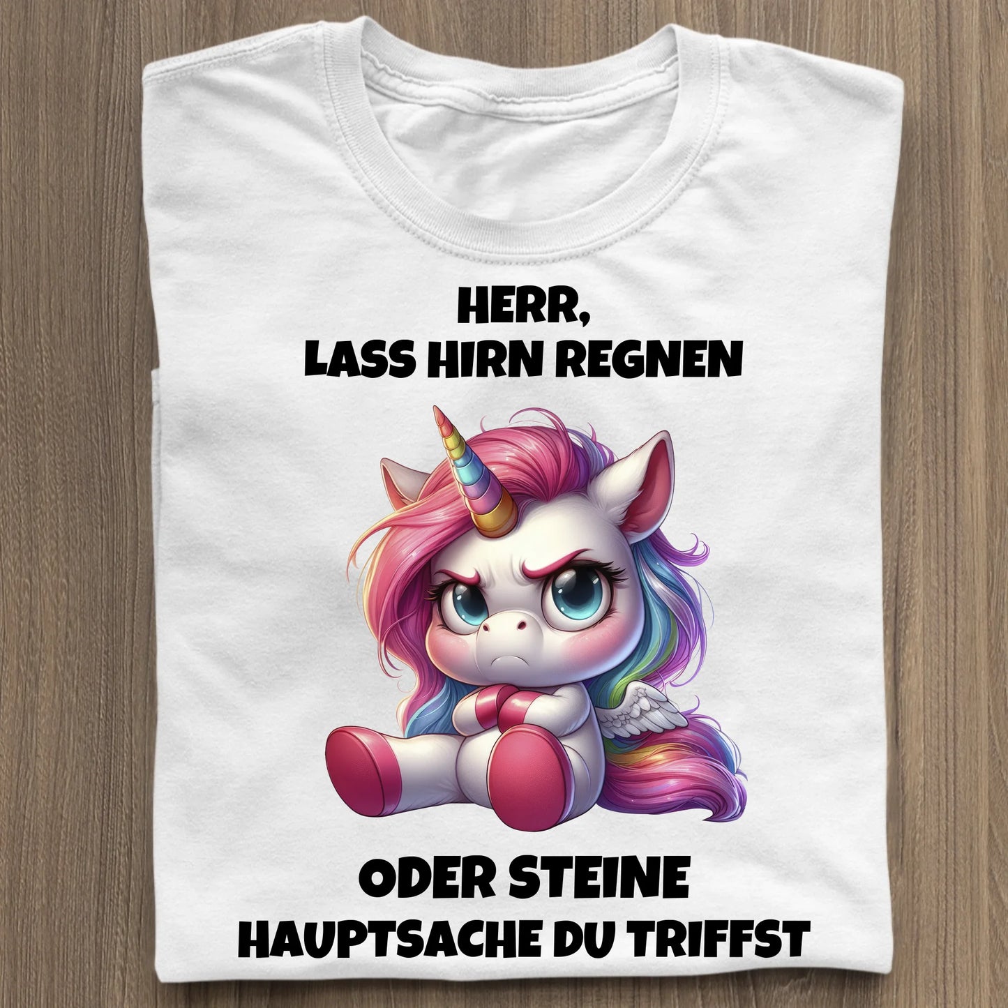 Lass Hirn regnen - Organic Women's Shirt (personalisierbar) Serena T-Shirt ST ST White