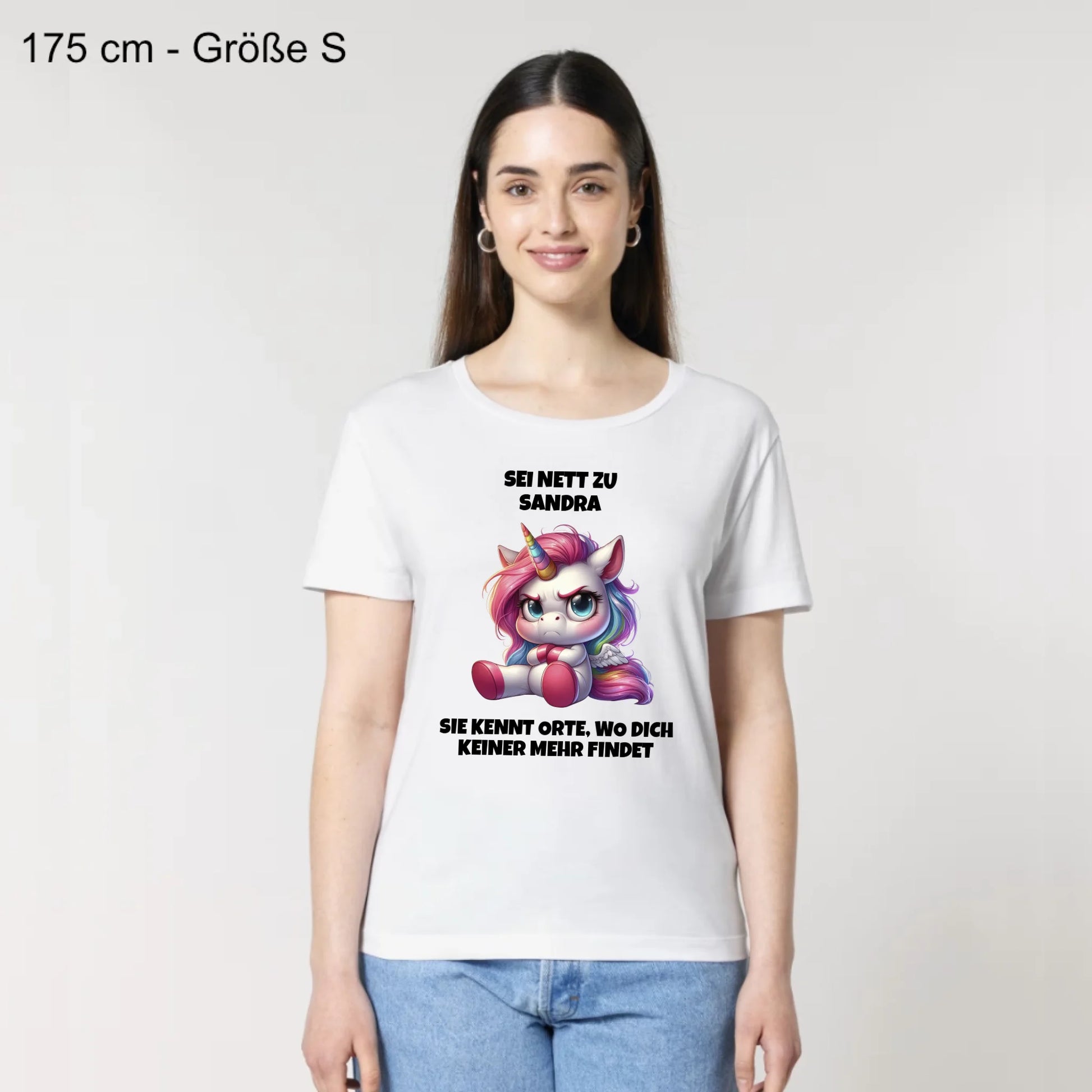 Sei nett - Organic Women's Shirt (personalisierbar)