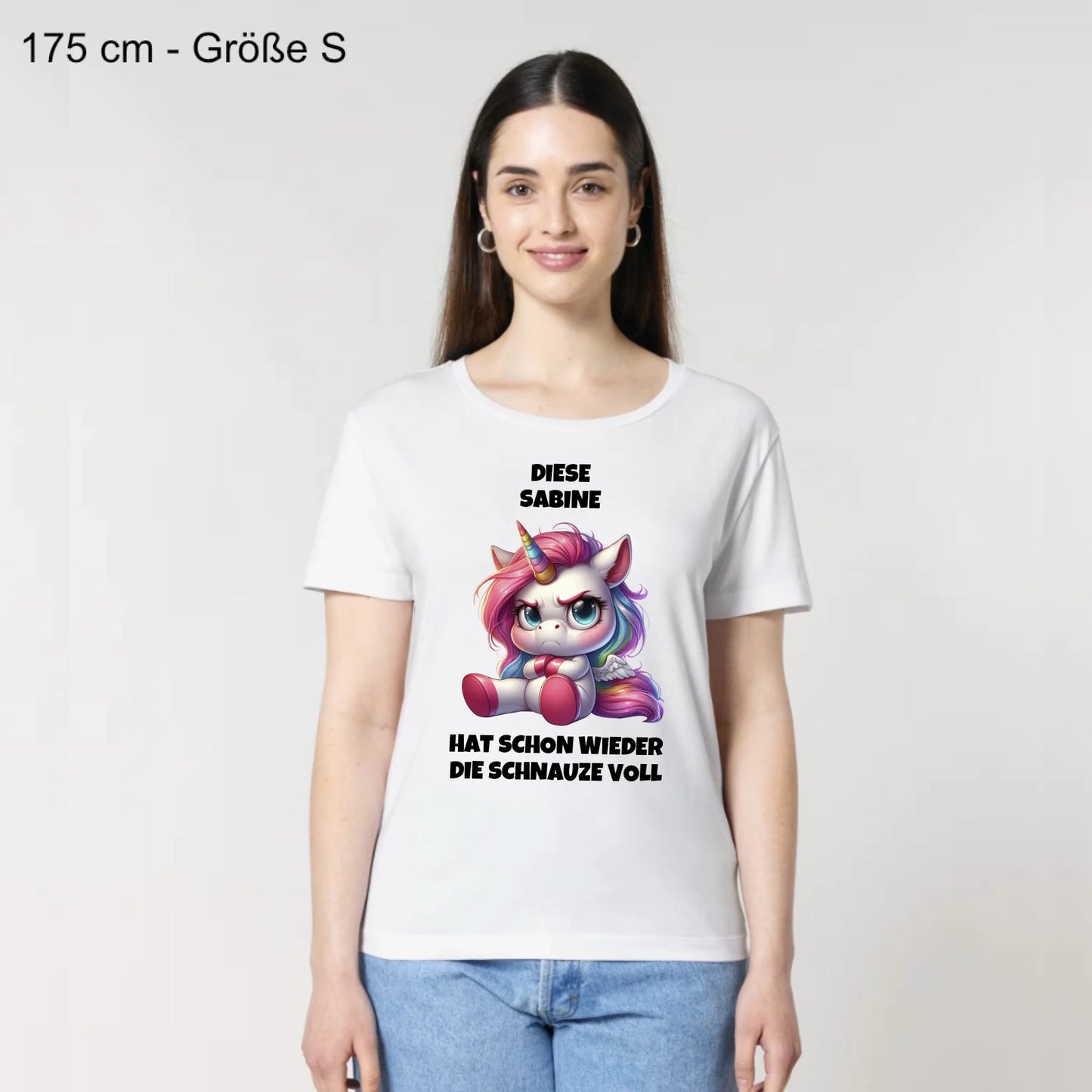 Schnauze voll - Organic Women's Shirt (personalisierbar)