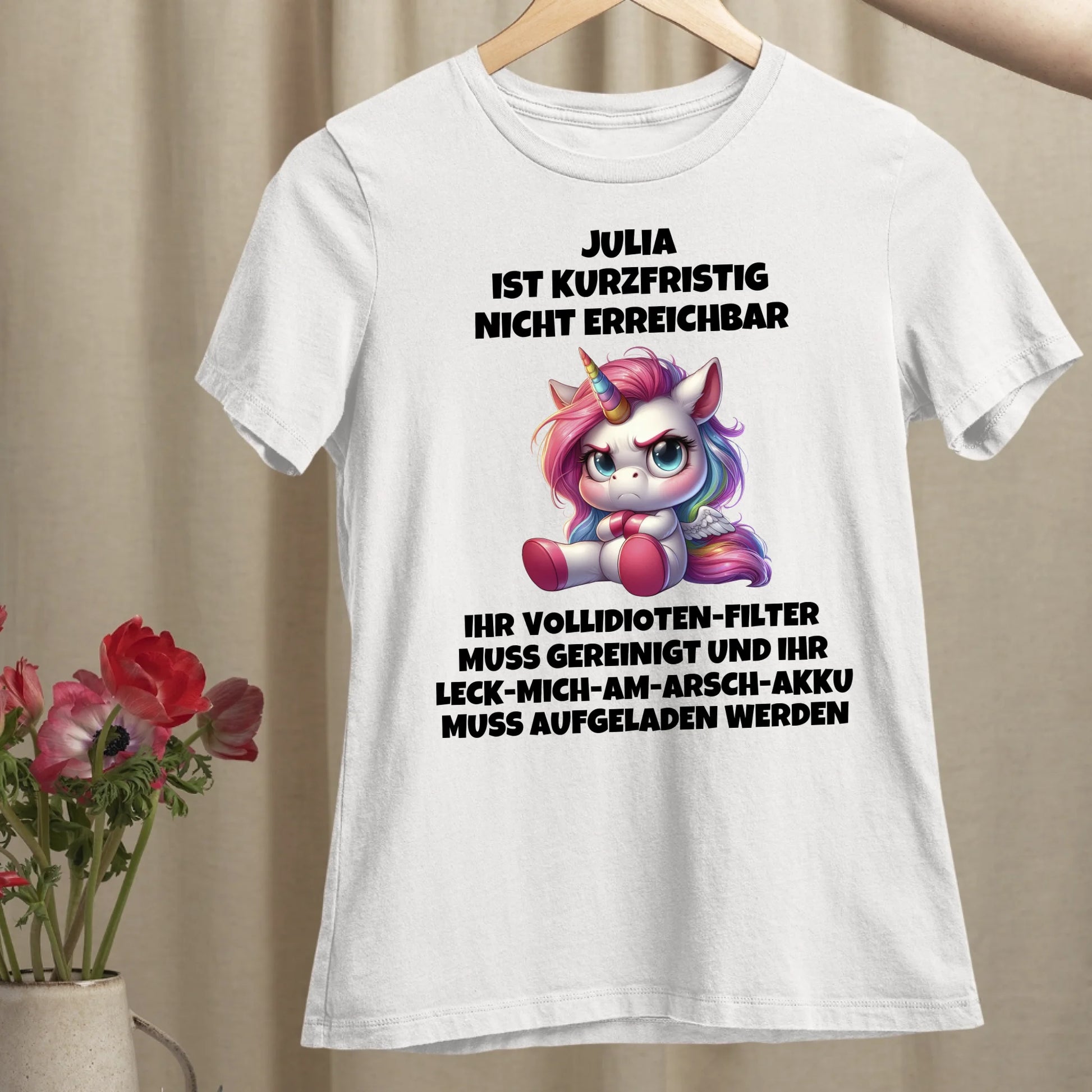 Nicht erreichbar - Organic Women's Shirt (personalisierbar)