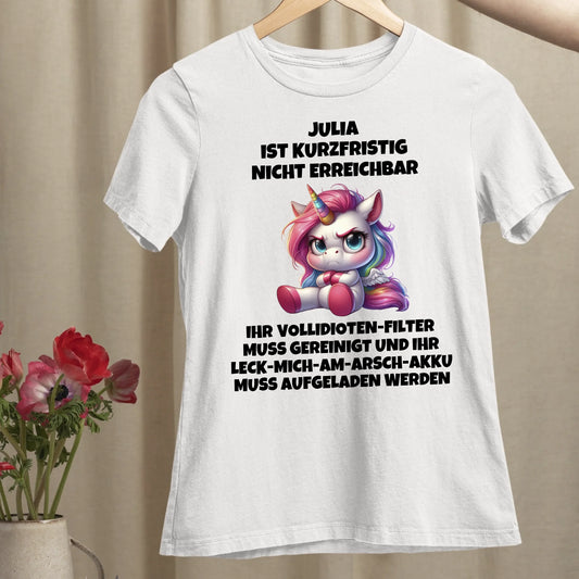 Nicht erreichbar - Organic Women's Shirt (personalisierbar)