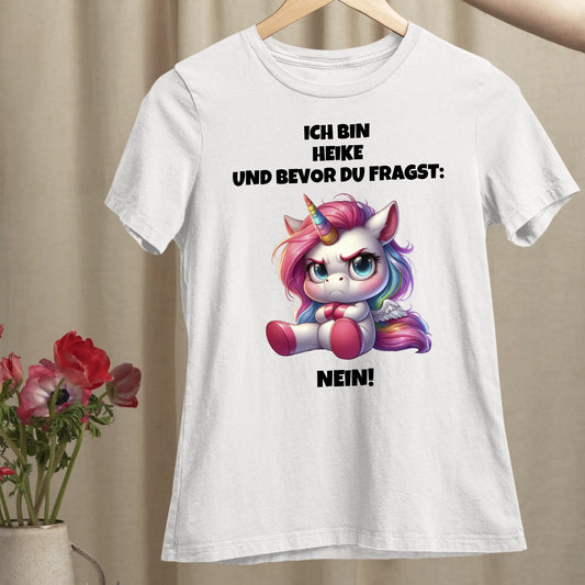 Nein - Organic Women's Shirt (personalisierbar)