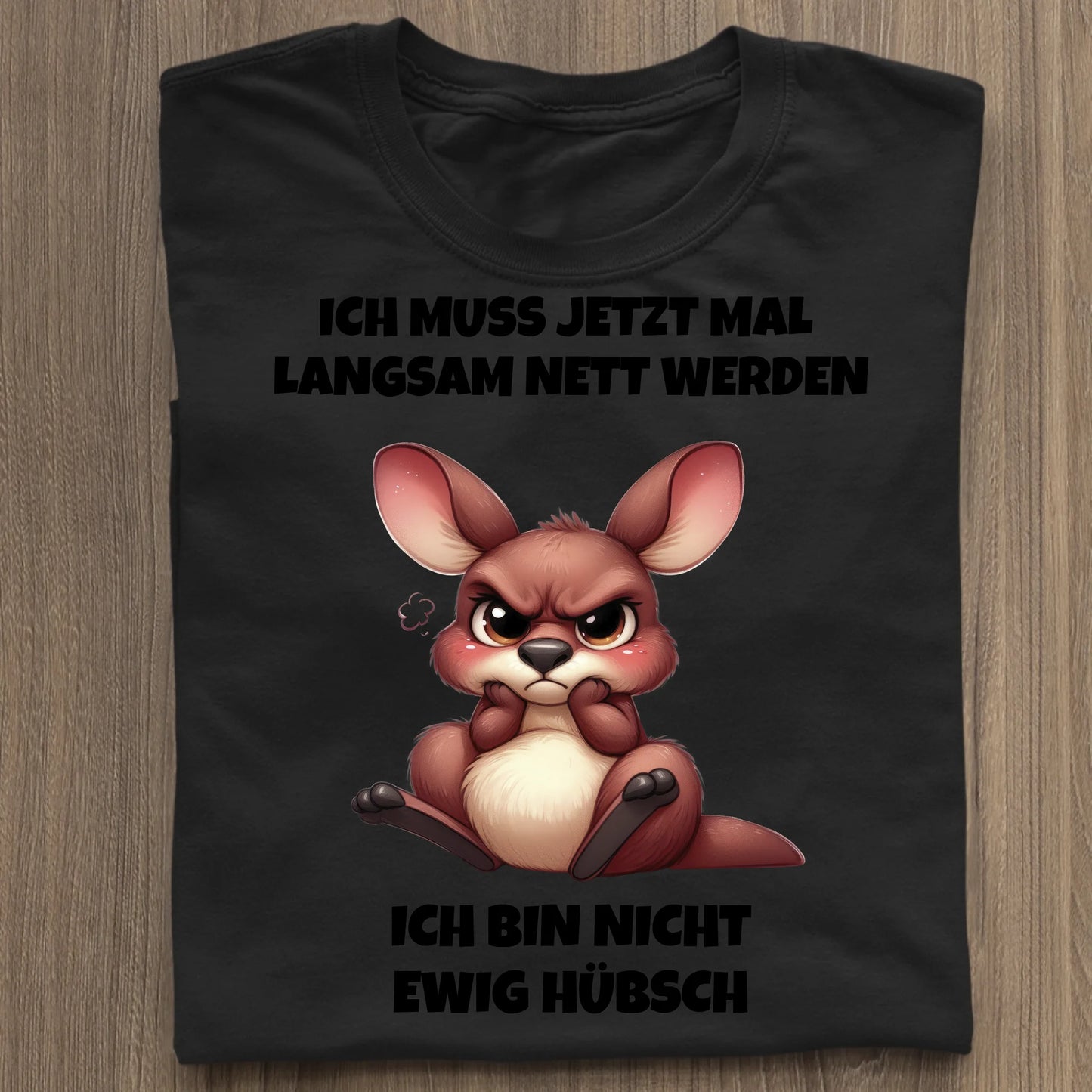 Nicht ewig hübsch - Organic Women's Shirt (personalisierbar) Serena T-Shirt ST ST Black