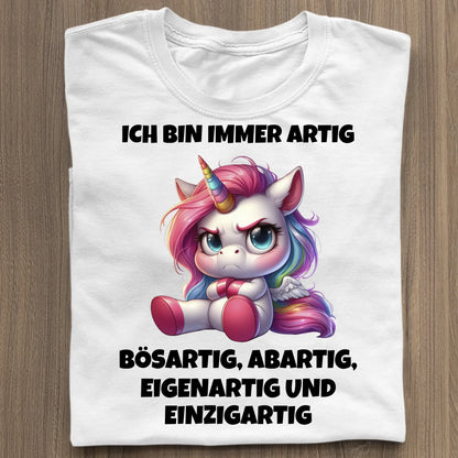 Immer artig - Organic Women's Shirt (personalisierbar) Serena T-Shirt ST ST White