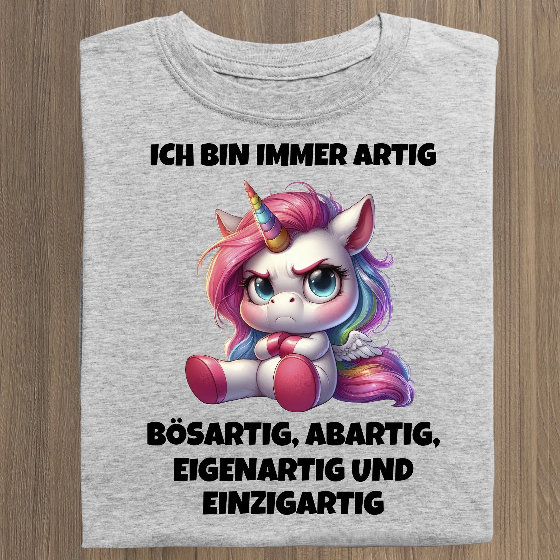 Immer artig - Organic Women's Shirt (personalisierbar) Serena T-Shirt ST ST Heather-Grey