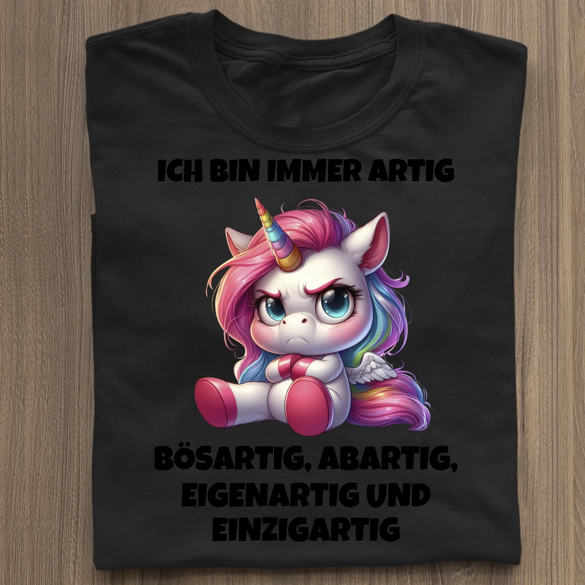Immer artig - Organic Women's Shirt (personalisierbar) Serena T-Shirt ST ST Black