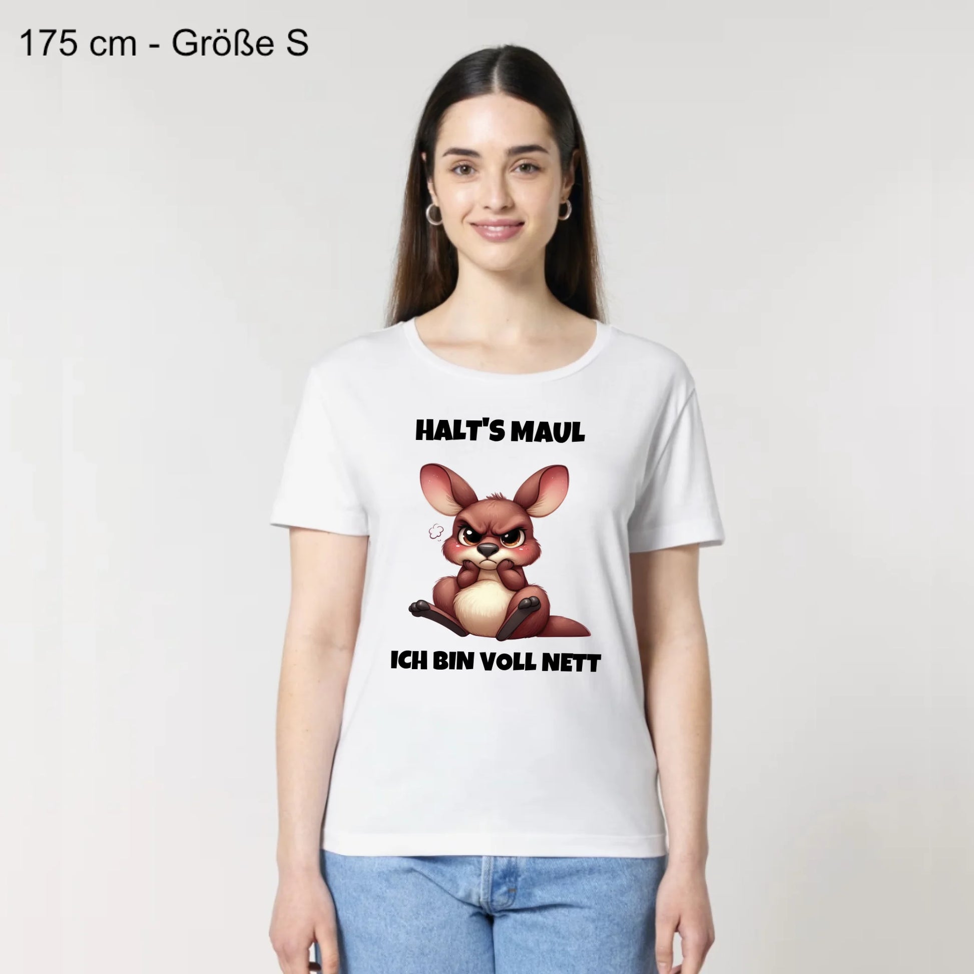 Voll nett - Organic Women's Shirt (personalisierbar)