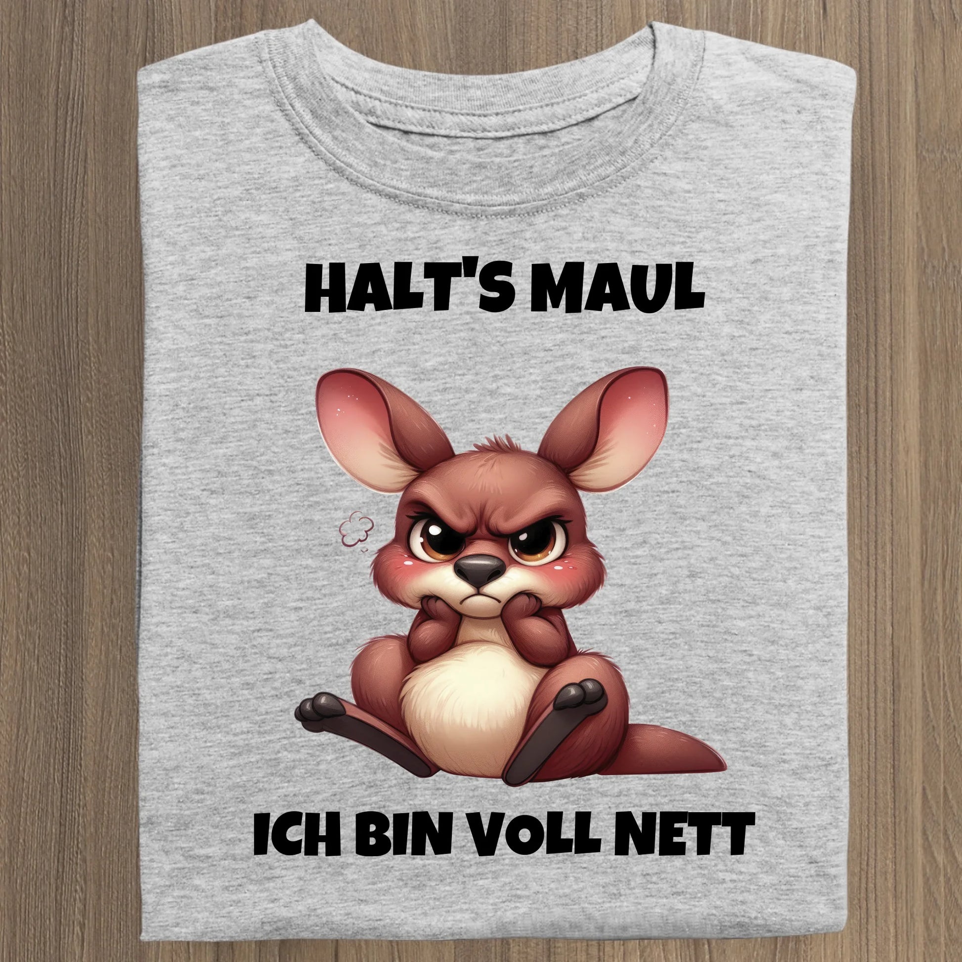 Voll nett - Organic Women's Shirt (personalisierbar) Serena T-Shirt ST ST Heather-Grey
