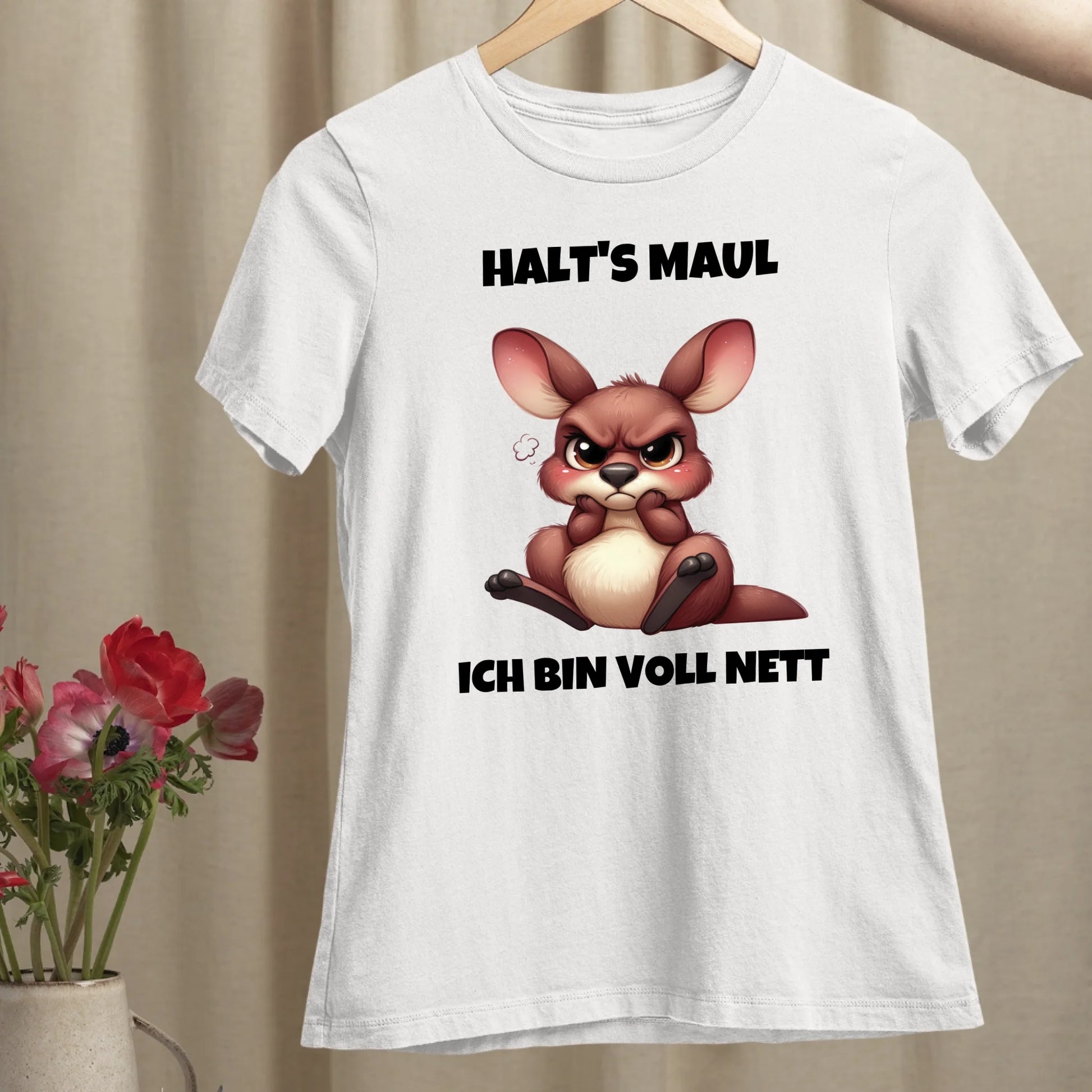 Voll nett - Organic Women's Shirt (personalisierbar)