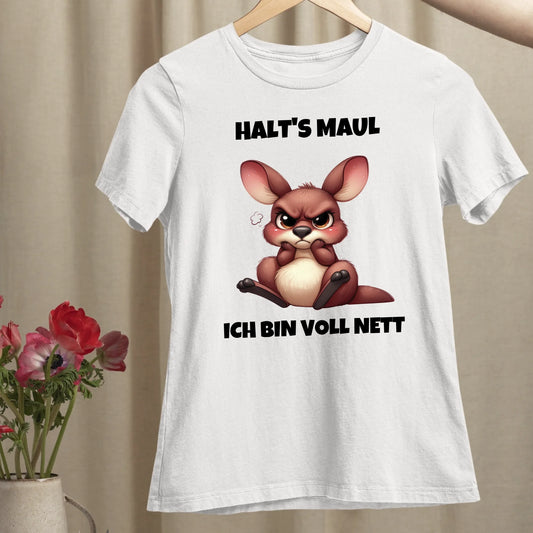 Voll nett - Organic Women's Shirt (personalisierbar)