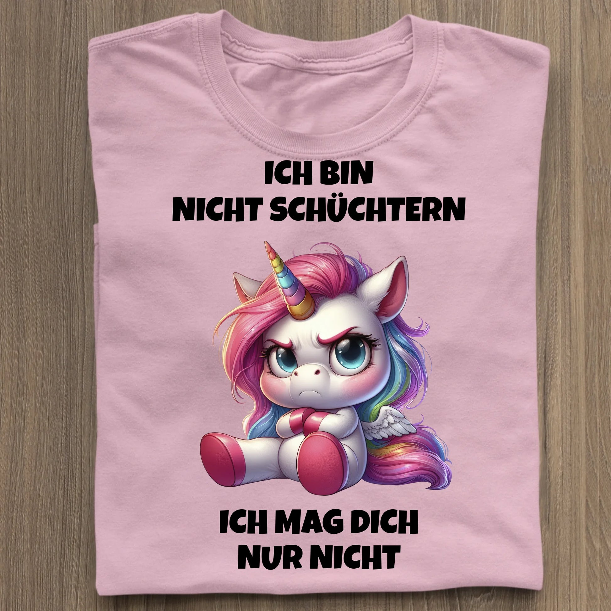Nicht schüchtern - Organic Women's Shirt (personalisierbar)