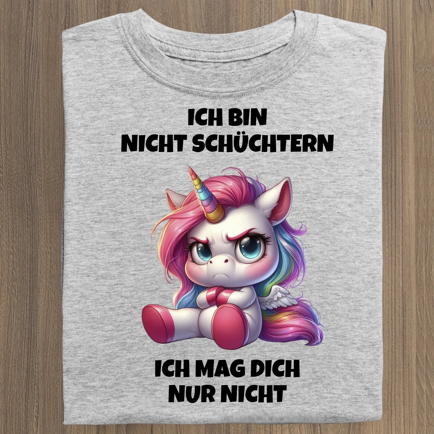 Nicht schüchtern - Organic Women's Shirt (personalisierbar) Serena T-Shirt ST ST Heather-Grey