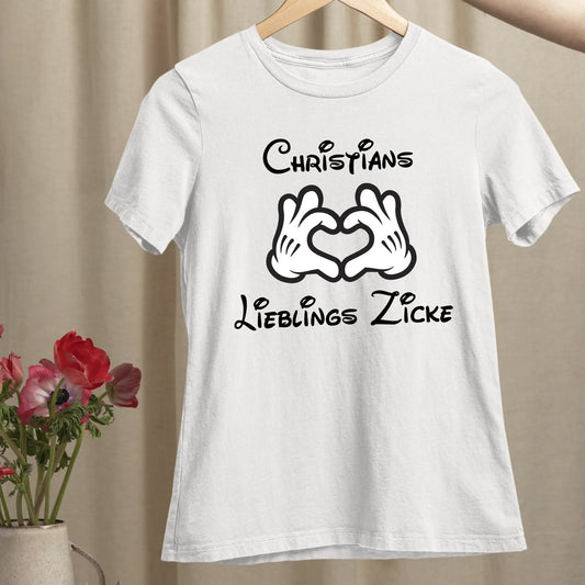 Lieblingszicke - Organic Women's Shirt (personalisierbar)