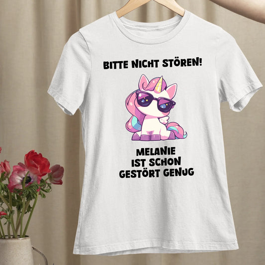 Gestört genug - Organic Women's Shirt (personalisierbar)