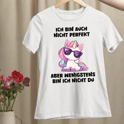 Nicht perfekt - Organic Women's Shirt (personalisierbar)