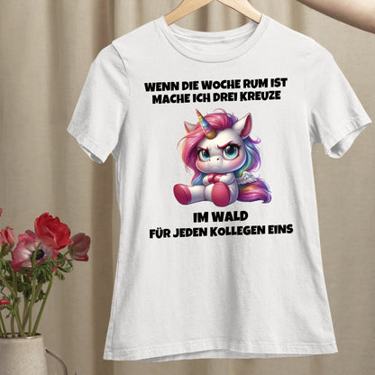 Drei Kreuze - Organic Women's Shirt (personalisierbar)