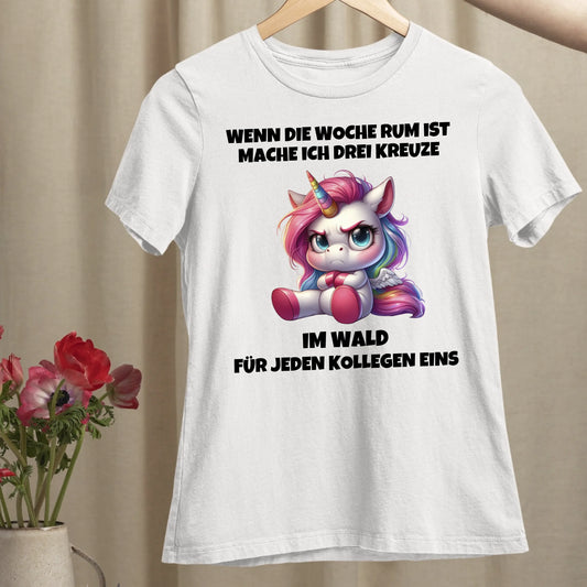 Drei Kreuze - Organic Women's Shirt (personalisierbar)