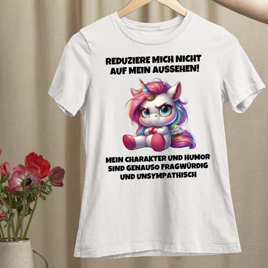 Fragwürdig und unsympathisch - Organic Women's Shirt (personalisierbar)