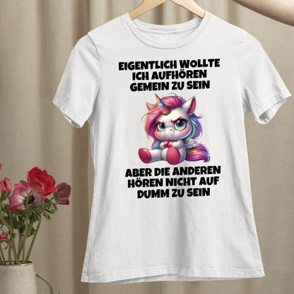 Nicht mehr gemein sein - Organic Women's Shirt (personalisierbar)