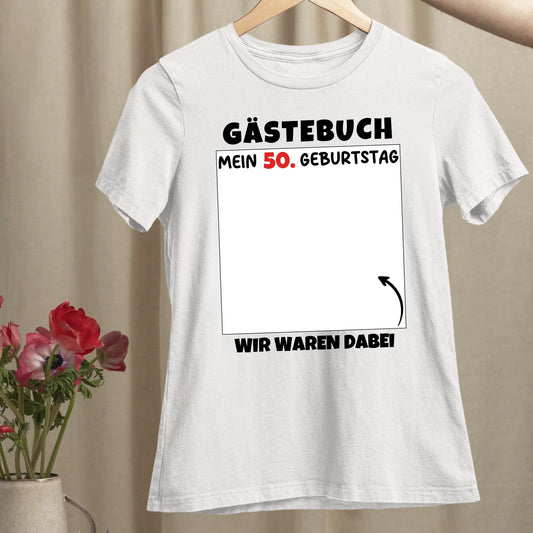 Gästebuch - Organic Women's Shirt (personalisierbar)
