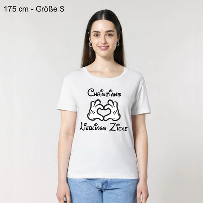 Lieblingszicke - Organic Women's Shirt (personalisierbar)