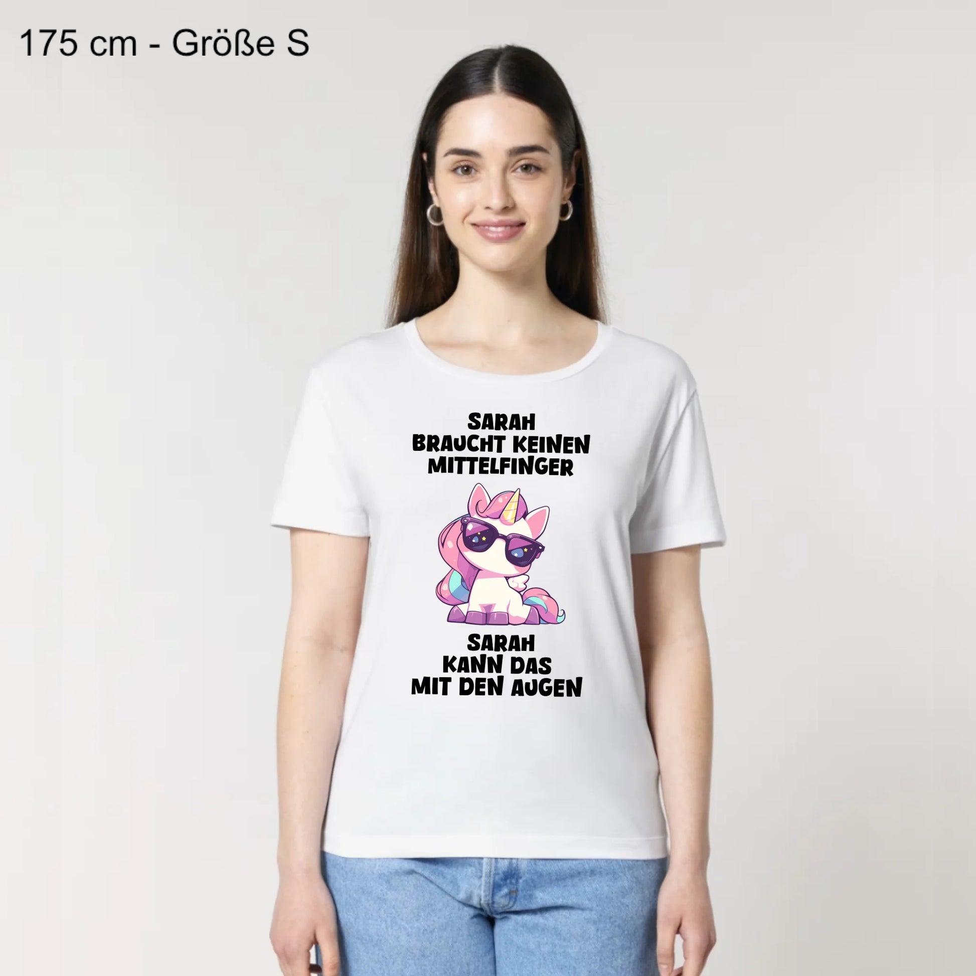 Keinen Mittelfinger - Organic Women's Shirt (personalisierbar)