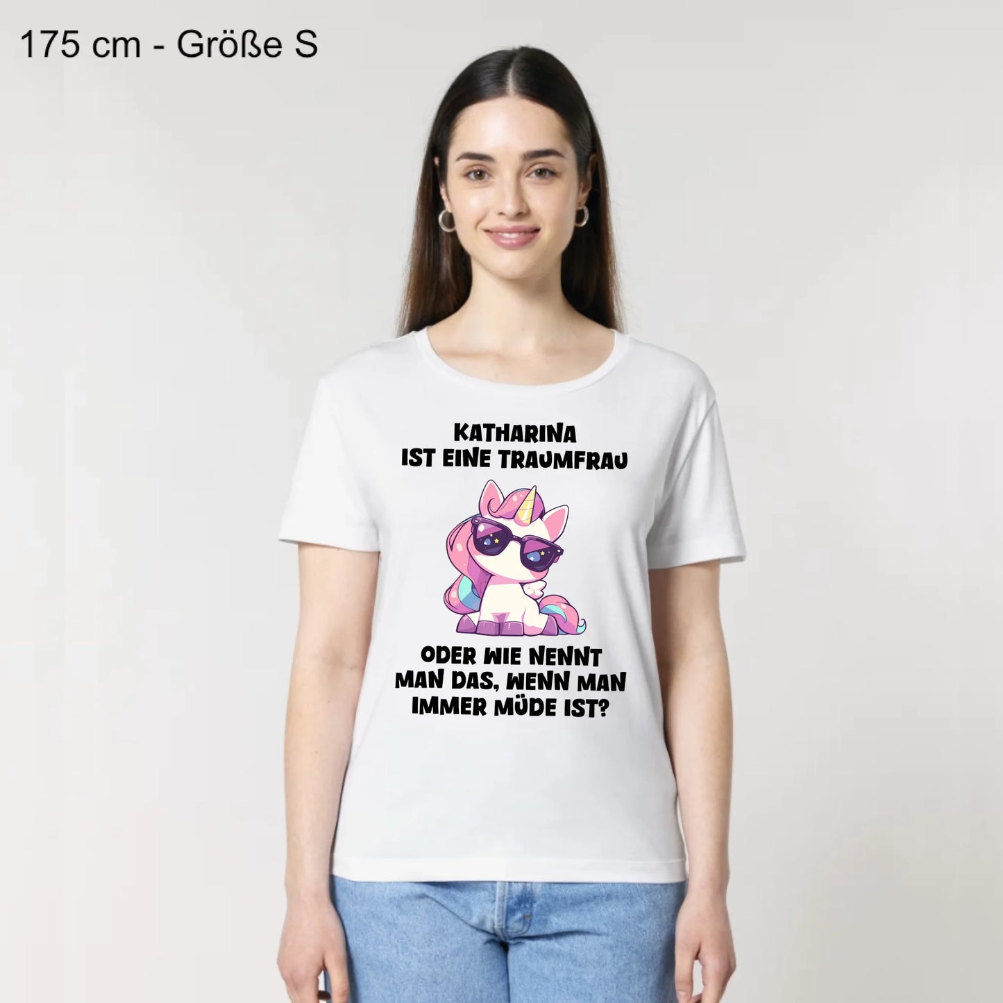 Traumfrau - Organic Women's Shirt (personalisierbar)