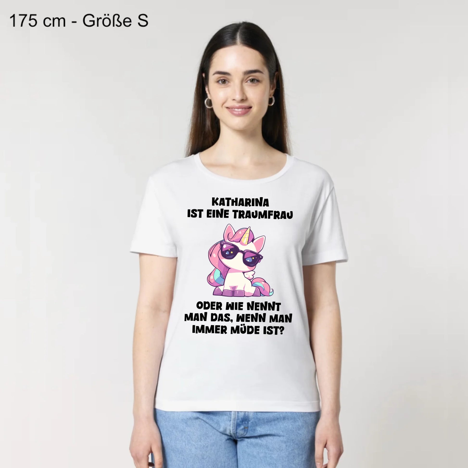 Traumfrau - Organic Women's Shirt (personalisierbar)