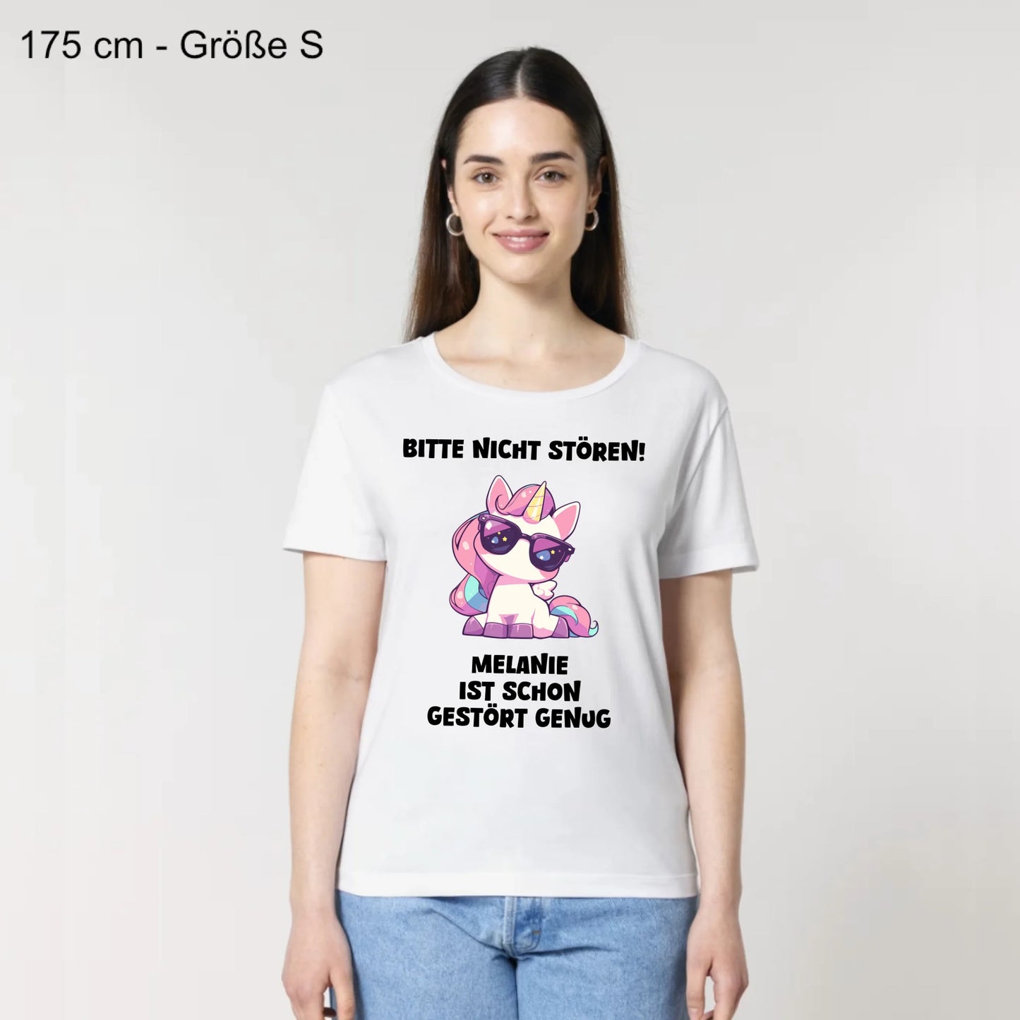 Gestört genug - Organic Women's Shirt (personalisierbar)