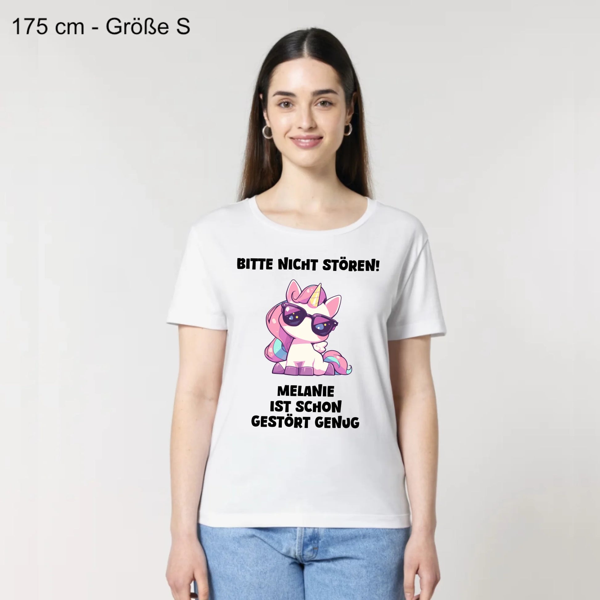 Gestört genug - Organic Women's Shirt (personalisierbar)