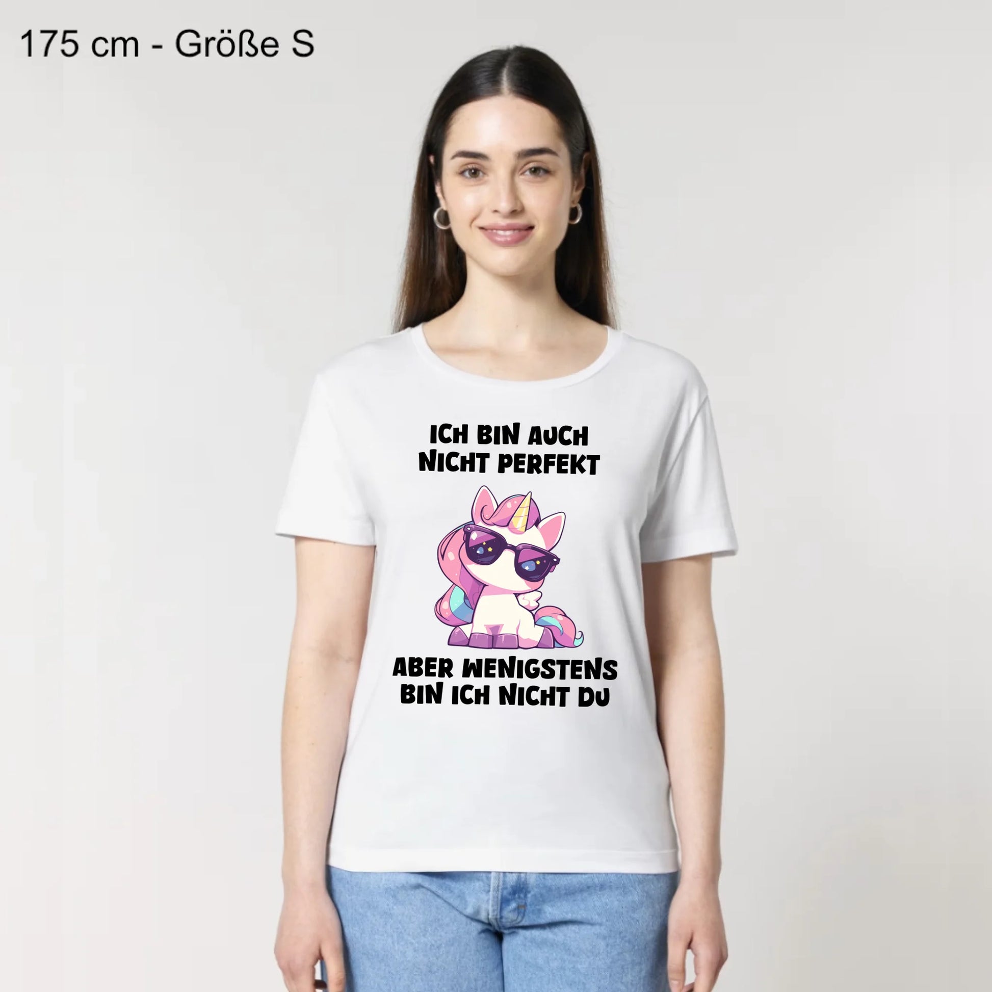 Nicht perfekt - Organic Women's Shirt (personalisierbar)