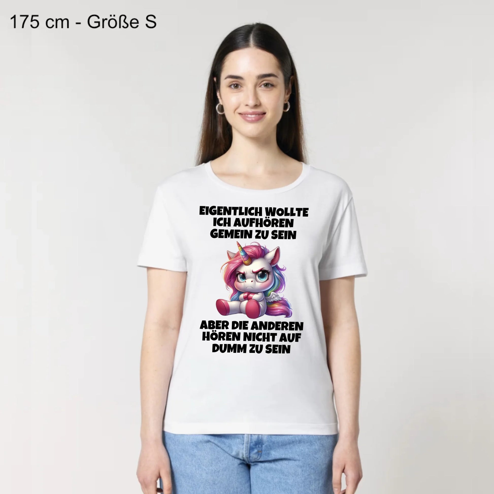 Nicht mehr gemein sein - Organic Women's Shirt (personalisierbar)