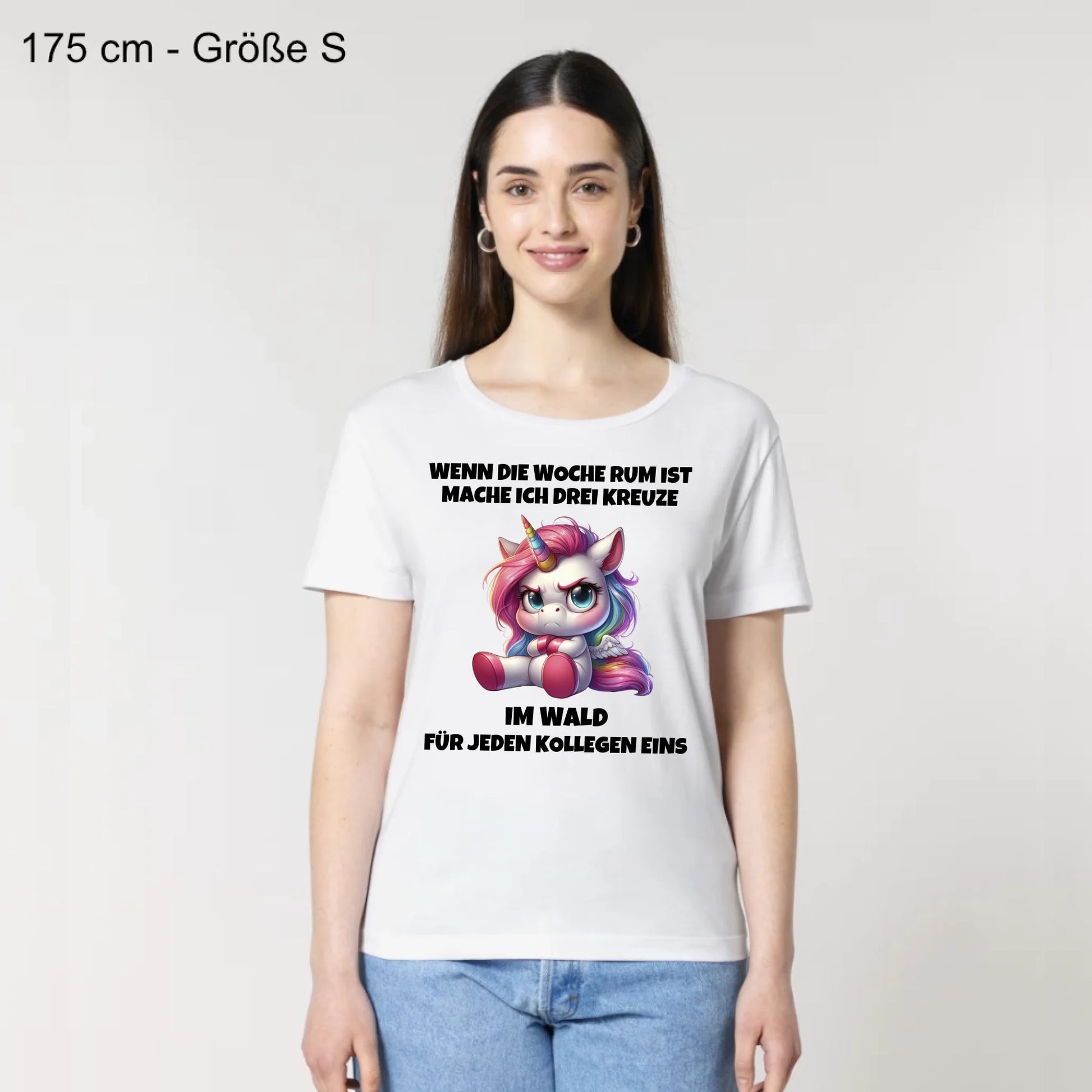 Drei Kreuze - Organic Women's Shirt (personalisierbar)