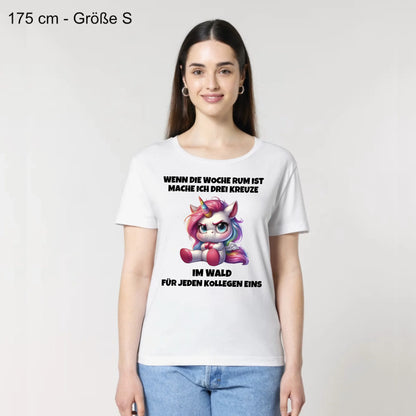 Drei Kreuze - Organic Women's Shirt (personalisierbar)