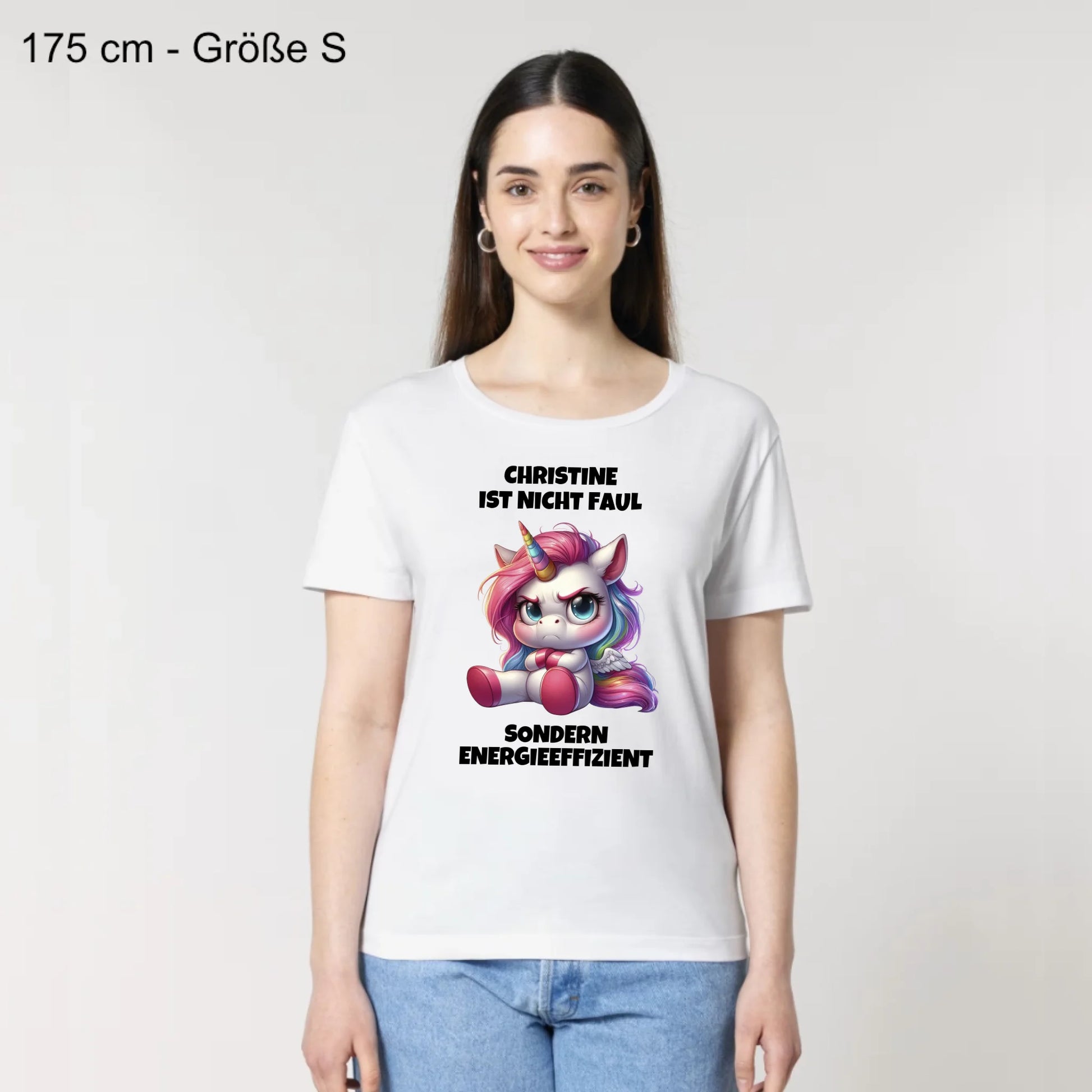 Energieeffizient - Organic Women's Shirt (personalisierbar)
