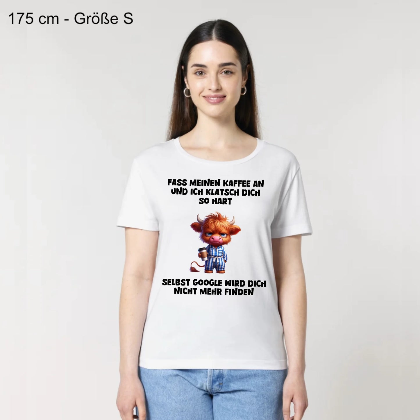 Fass meinen Kaffee an - Organic Women's Shirt (personalisierbar)
