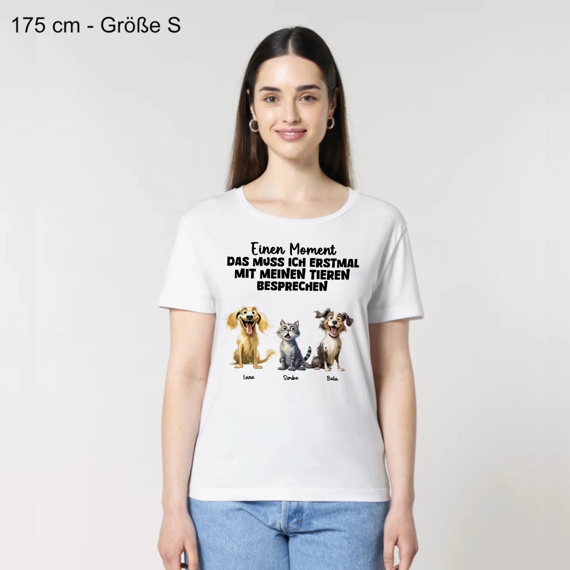 Das muss ich erst besprechen - Organic Women's Shirt (personalisierbar)