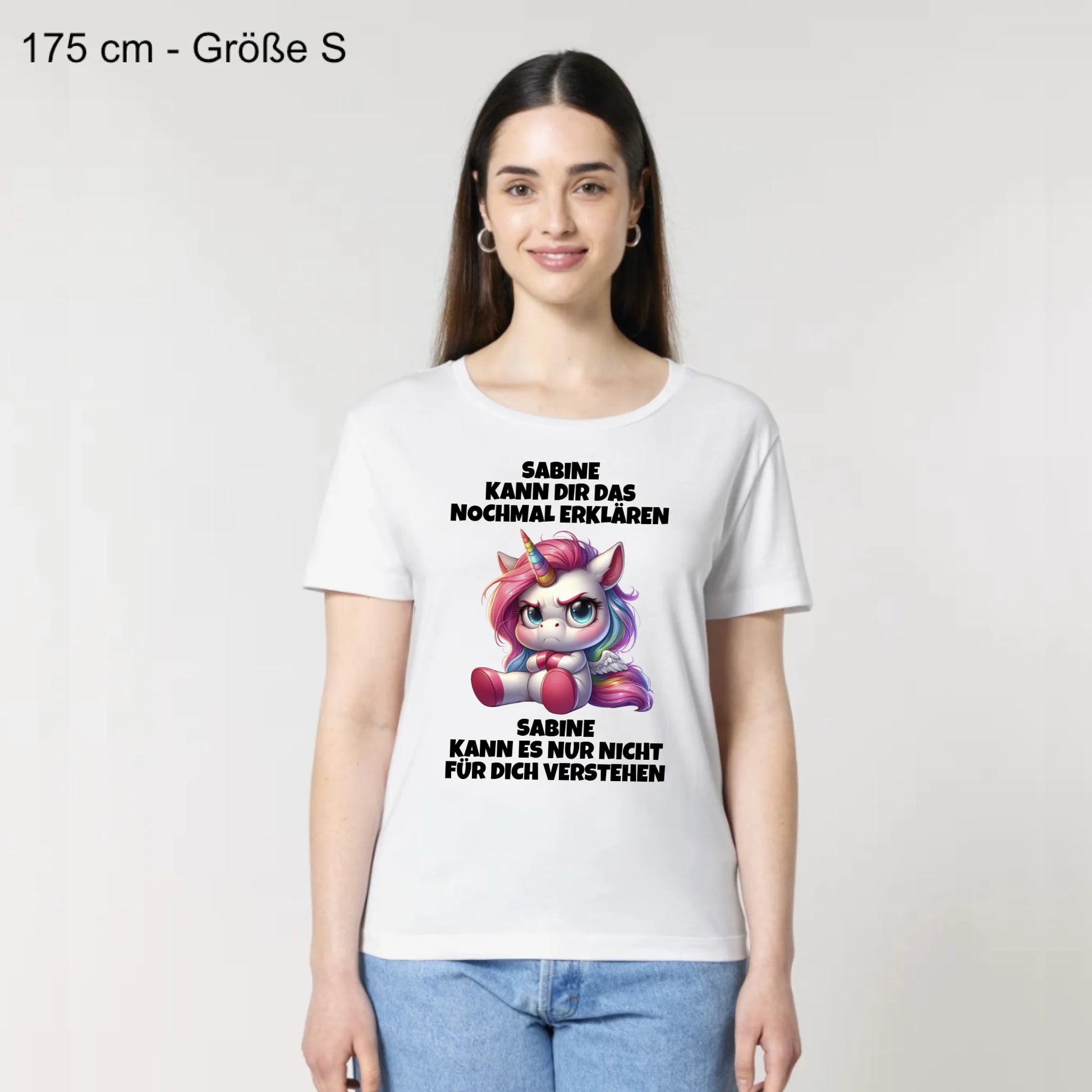 Erklären aber nicht verstehen - Organic Women's Shirt (personalisierbar)