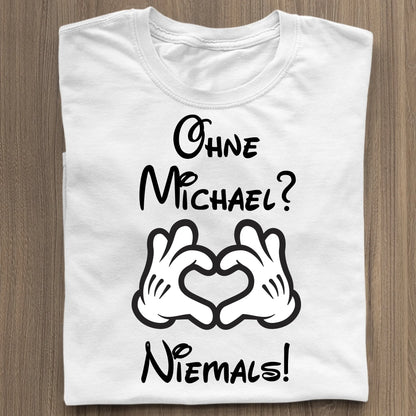 Niemals ohne dich - Organic Women's Shirt (personalisierbar) Serena T-Shirt ST ST White