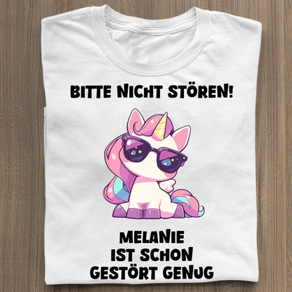 Gestört genug - Organic Women's Shirt (personalisierbar) Serena T-Shirt ST ST White
