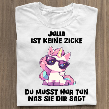 Keine Zicke - Organic Women's Shirt (personalisierbar) Serena T-Shirt ST ST White
