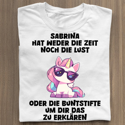 Buntstifte - Organic Women's Shirt (personalisierbar) Serena T-Shirt ST ST White
