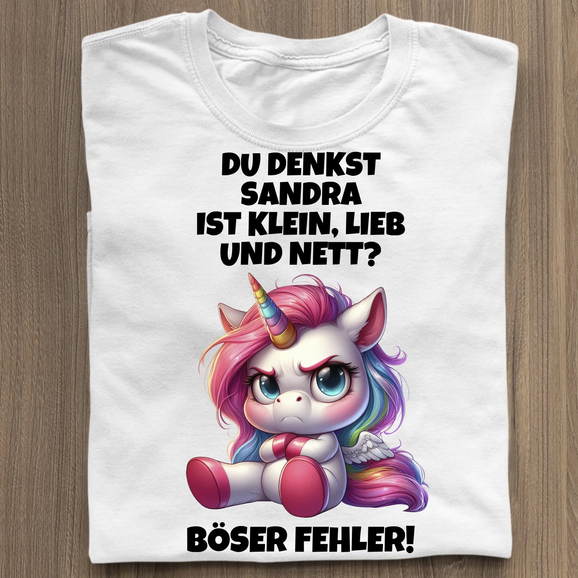 Klein, lieb und nett - Organic Women's Shirt (personalisierbar) Serena T-Shirt ST ST White